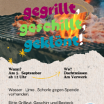 Grillen Bunte Burgdorfer