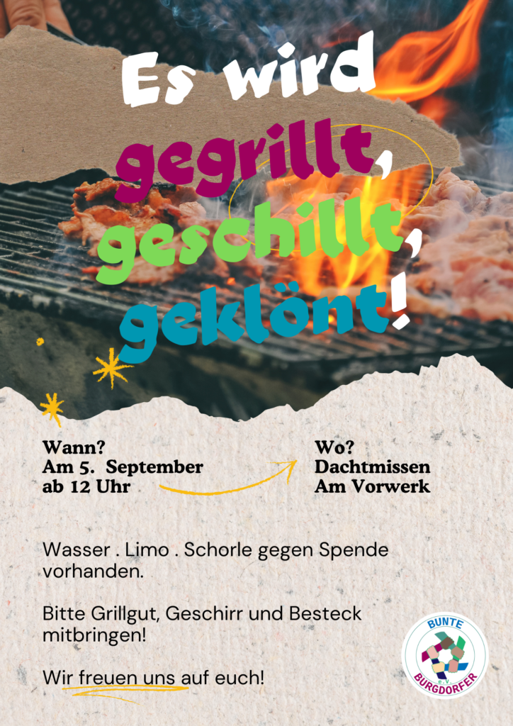 Grillen Bunte Burgdorfer